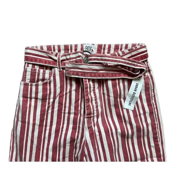 NWT Womens BDG by Urban Outfitters Austen Belted Wide Leg High Waisted Jeans 28 - Picture 3 of 5